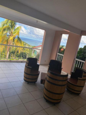 Bas de villa , Résidence Venus calme, vue sur mer